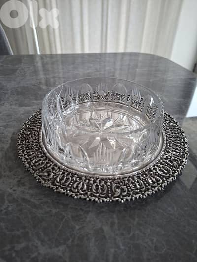 Silver and Crystal Bonbonniere