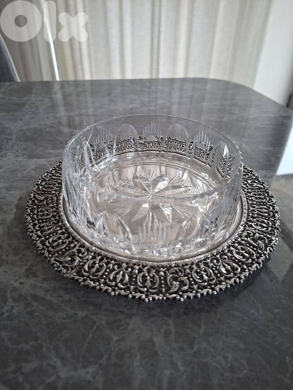 Silver and Crystal Bonbonniere 0