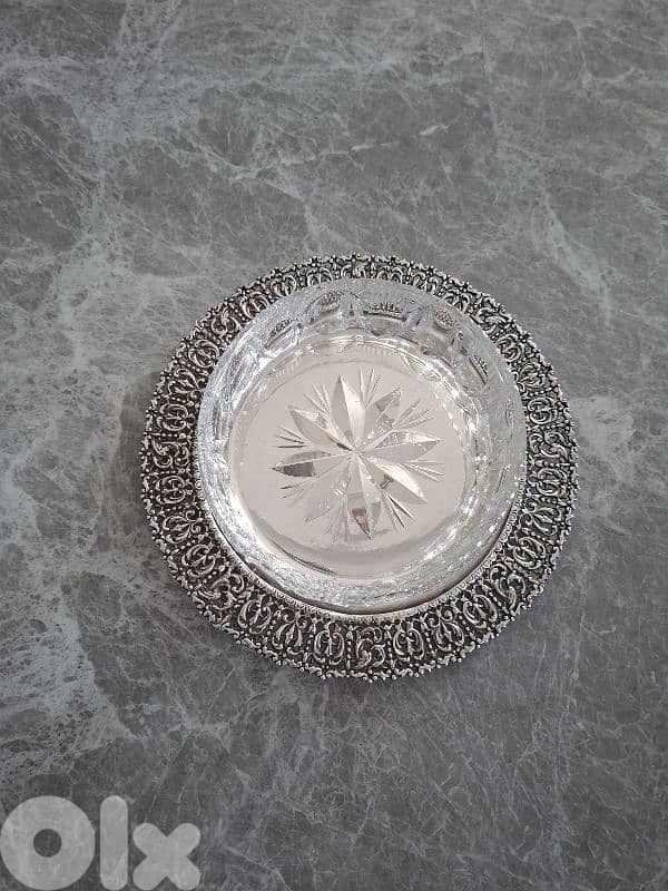 Silver and Crystal Bonbonniere 2