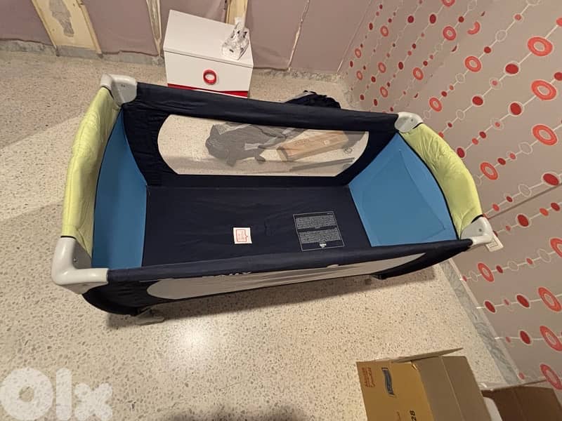Baby Park With Detachable Sleeping Station + Mattress 0