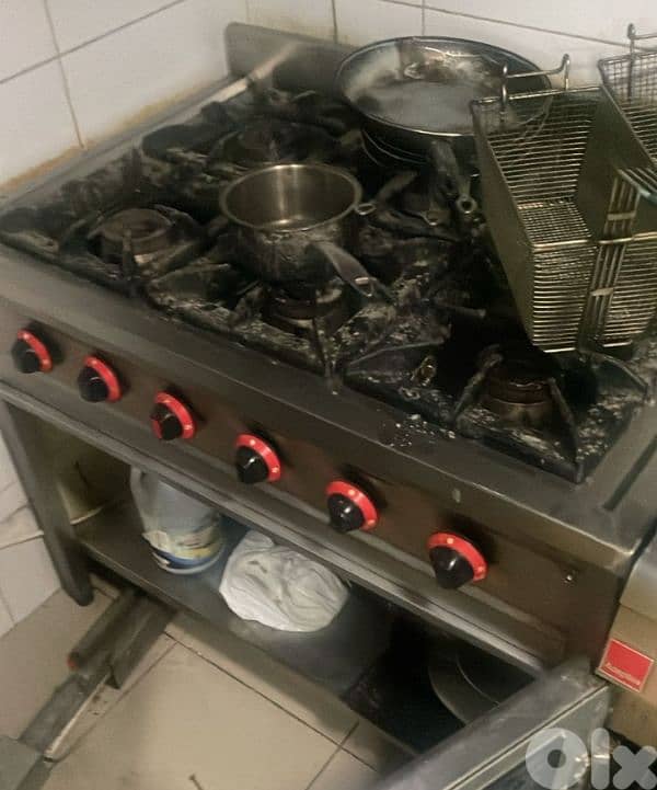 غاز صناعي ٦ عيون 0