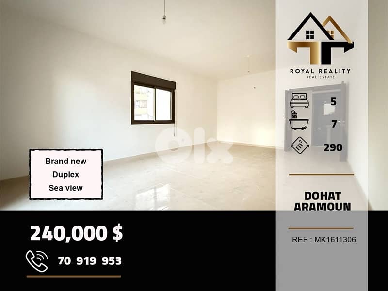 apartments for sale in dawhet aaramoun aley شقق للبيع في دوحة عرمون 0