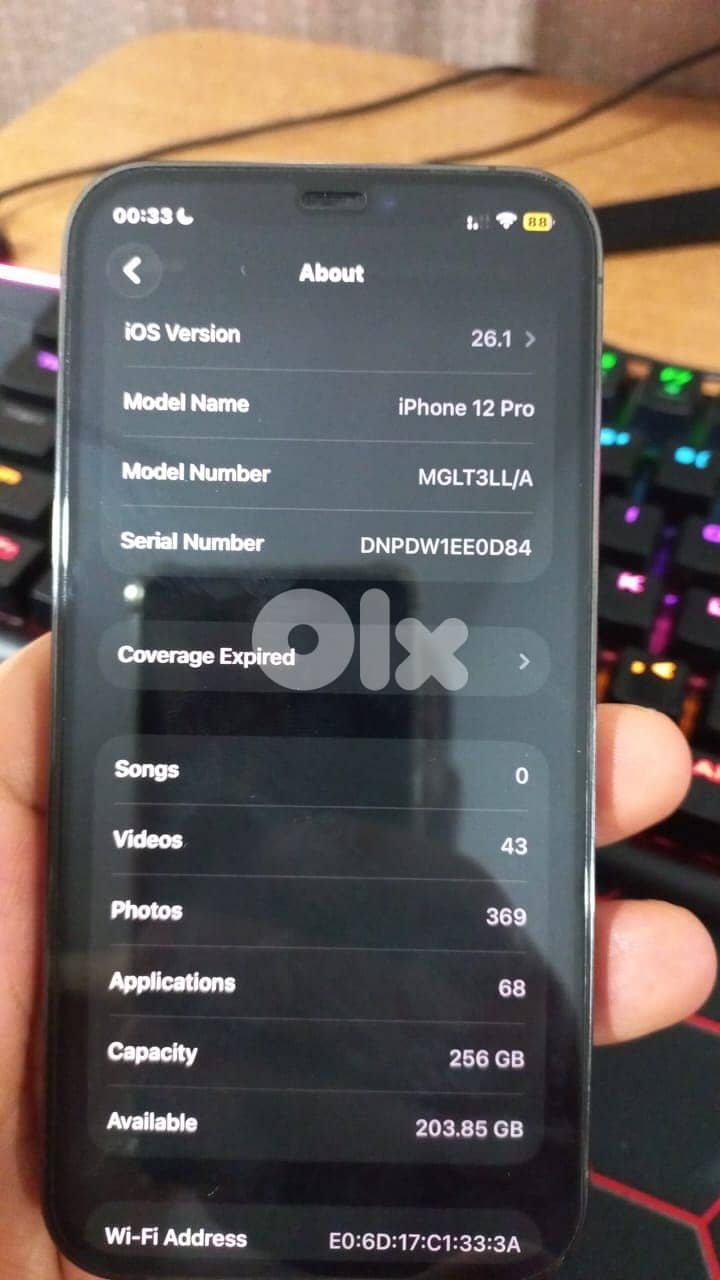 iPhone 12 pro 256gb 7