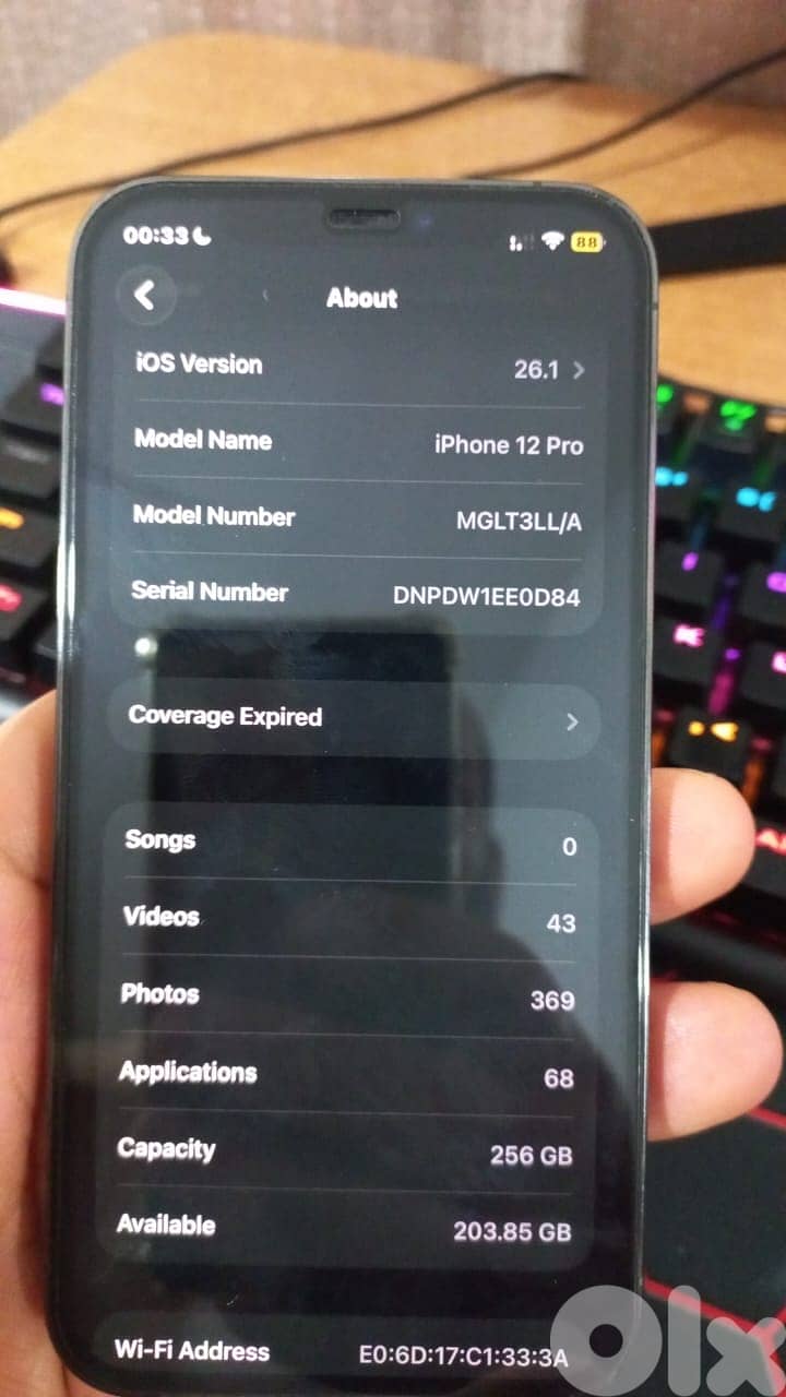 iPhone 12 pro 256gb 7