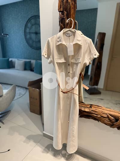 shirt dress with from zara new in tag