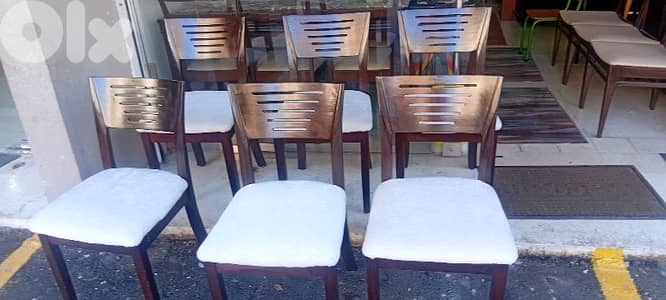 كراسي طاولات اوروبي شبه جديد