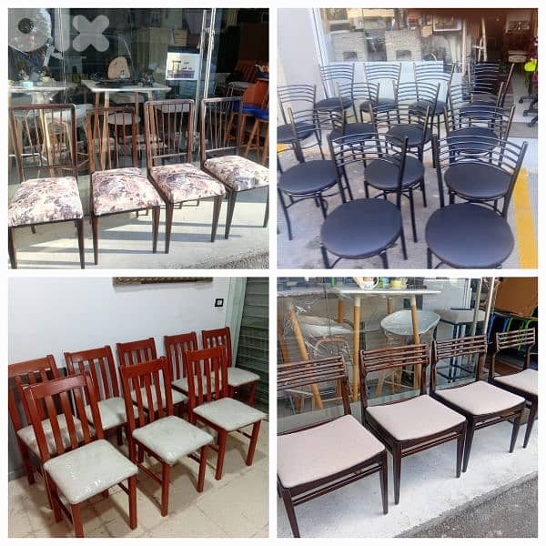 كراسي شبه جديد 0