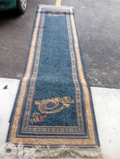 سجادي كاريدور شبه جديد صوف