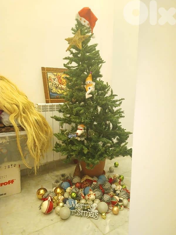 شجرة مع زينة 0