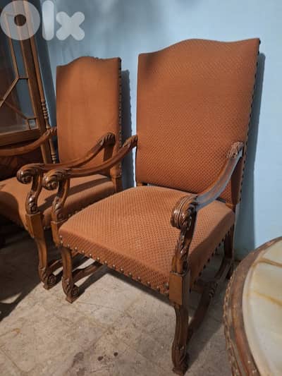 برجير صالون عدد٢ ضهر عالي مميز ناعم