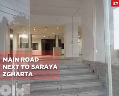 shop in a prime location on the busy Zgharta Main Road ! REF#ZY129585
