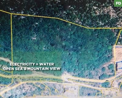 electricity + water -open sea & mountain view -Jdabra REF#FD129587