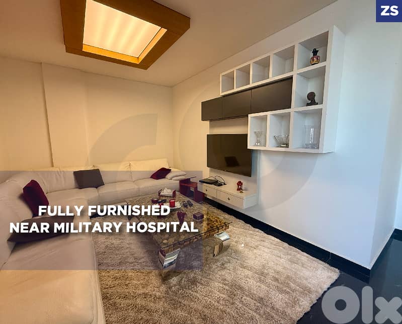 150sqm fully furnished apartment for rent in badaro REF#ZS129410 0