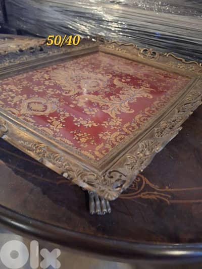 صنية بورسولان سافر اوروبي مميزة جدا شغل فني رائع sévres