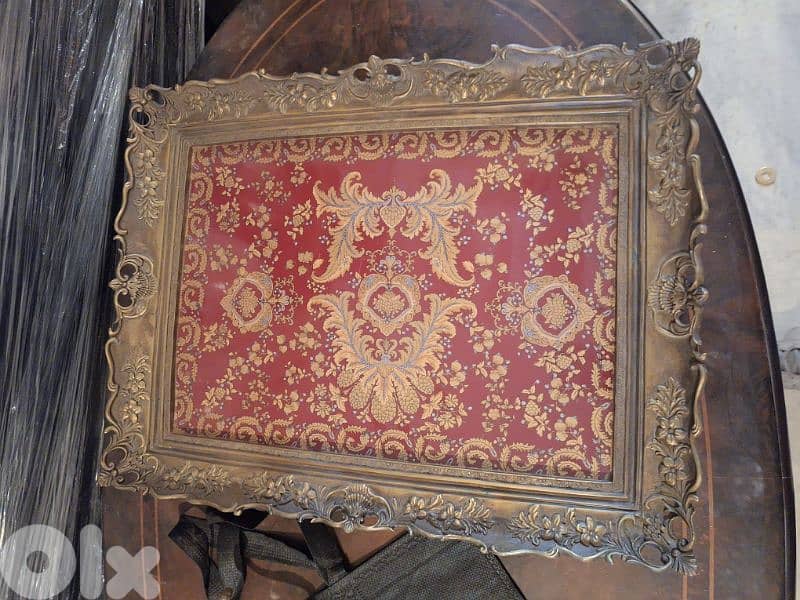 صنية بورسولان سافر اوروبي مميزة جدا شغل فني رائع sévres 1