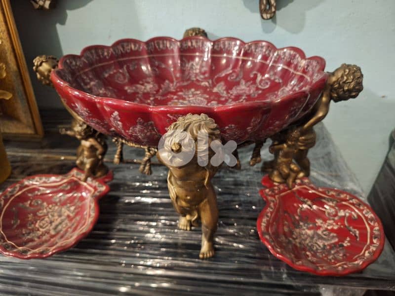 tree pieces of sévres original hand made 3