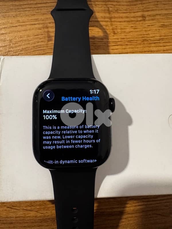 APPLE WATCH SERIES 10 (42MM, JET BLACK) + NATIVE UNION STRAP 2