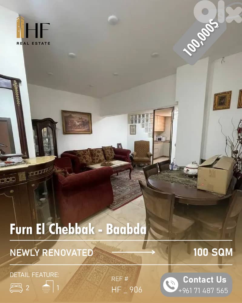 Apartment for Sale in Furn El Chebbak 0