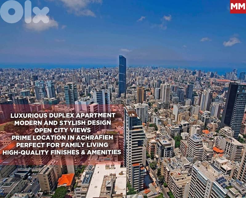 Luxurious duplex, prime location,Beirut, achrafieh/اشرفية REF#MM129615 0