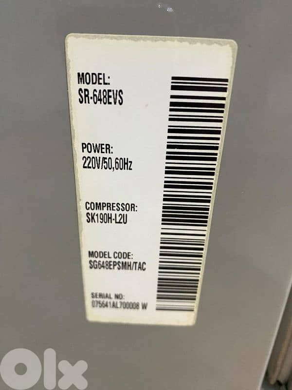 Samsung fridge like new 7