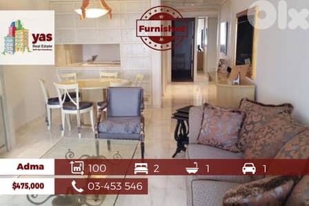 Adma 100m2 | Cozy Flat | Fully Furnished | Sea View | SD |
