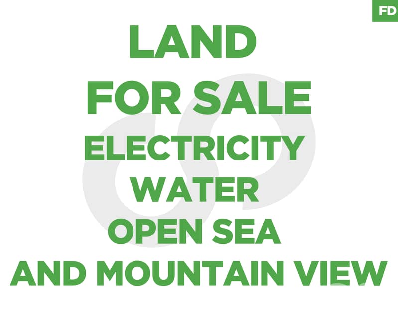 A 3600 SQM land IN bejdarfel BATROUN ! REF#FD129627 ! 0