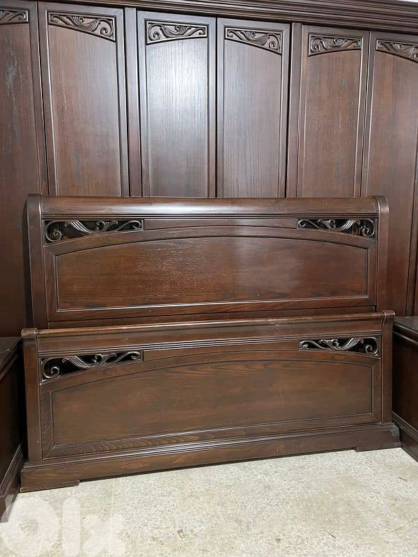 اوضة نوم خشب زان ولاتي كلا ملبسة قشرة زان 5