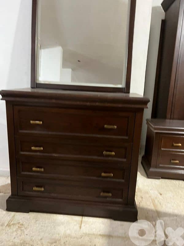 اوضة نوم خشب زان ولاتي كلا ملبسة قشرة زان 9