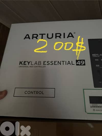 arturia keylab essential 49 black synthesizer