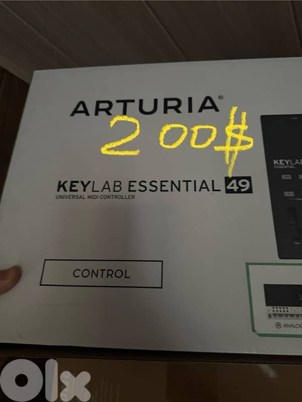 arturia keylab essential 49 black synthesizer 0