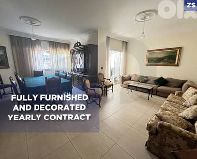 135 fully furnished  apartment for rent in Rawshe REF#ZS127284