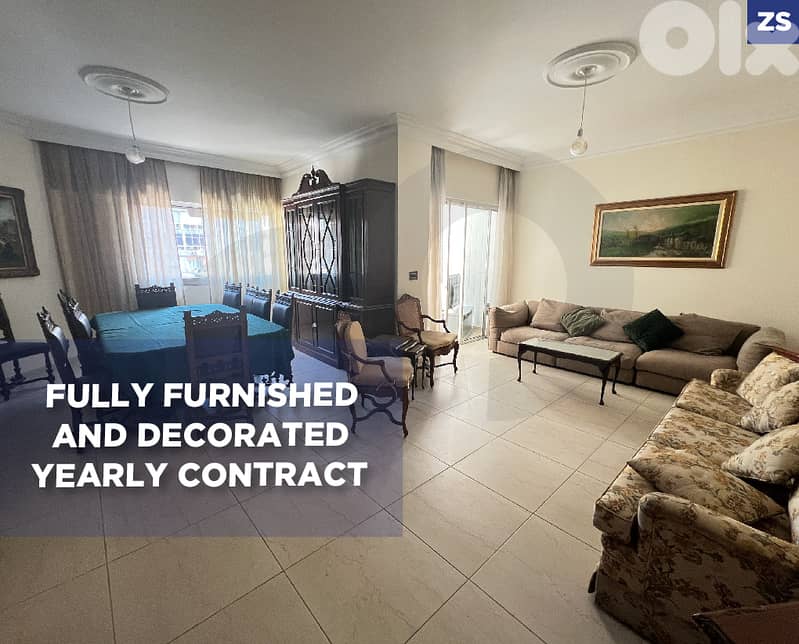 135 fully furnished  apartment for rent in Rawshe REF#ZS127284 0