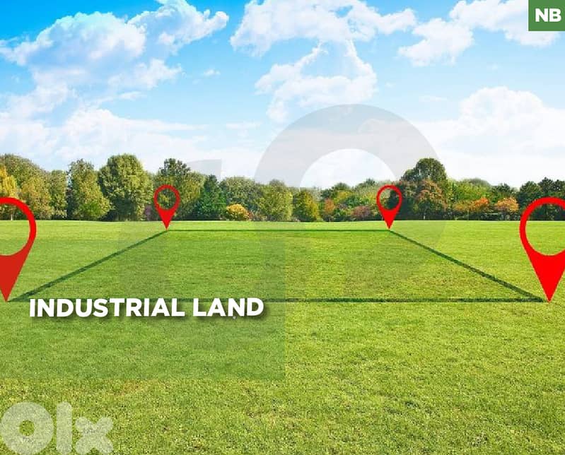 ndustrial Land 3rd degree in Mazraat yashouh REF#NB129640 0