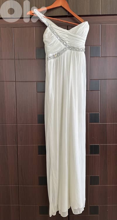 White dress worn 1 time