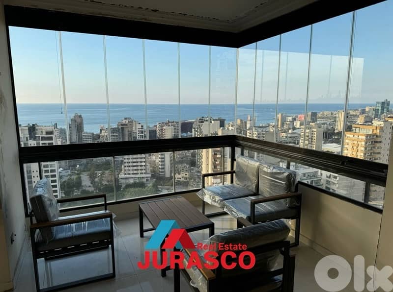 apartment for sale in jal el dib 155m with sea view/ شقة في جل الديب 0