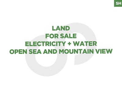 electricity + water -Sea & mountain view - batroun jdabra REF#FD129656