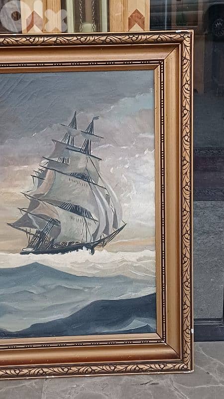 لوحة رسم زيتي اوروبية 3