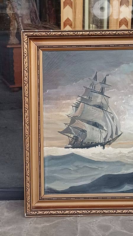 لوحة رسم زيتي اوروبية 4