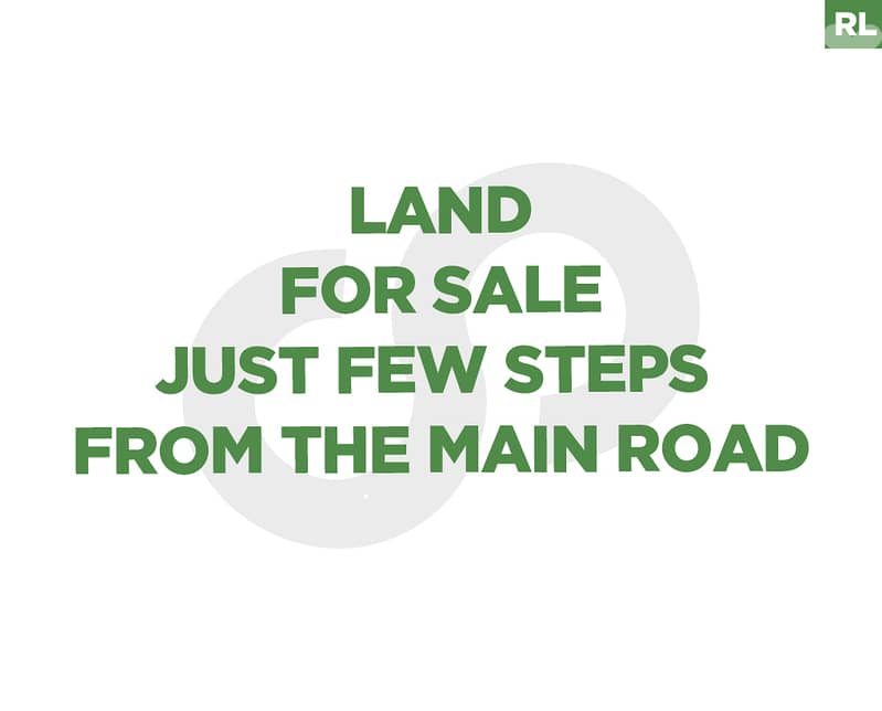 1315 sqm land in Koura – Bsarma, perfectly located  REF#RL129660 0