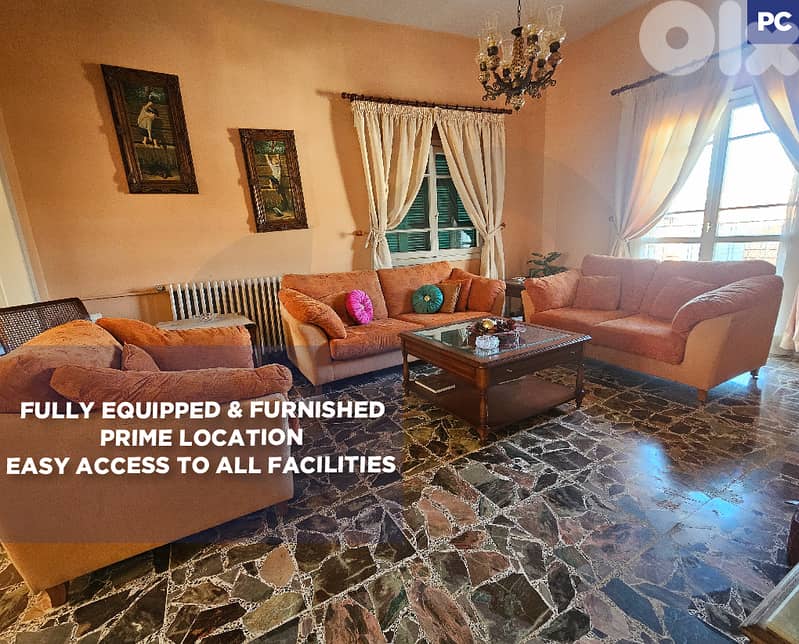Fully equipped & Furnished, prime area, Miziara/مزيارة REF#PC129659 0