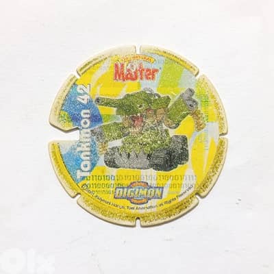 Digimon Master pogs