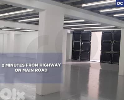 Spacious Warehouse for Rent in Jbeil – Halat/حالات  REF#DC129674