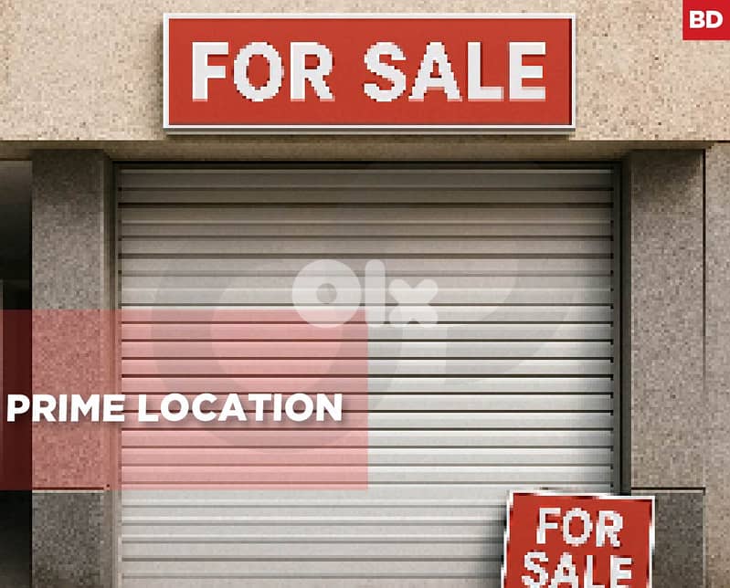 SHOP FOR SALE LOCATED IN MEJDLAYA REF#BD122943 0