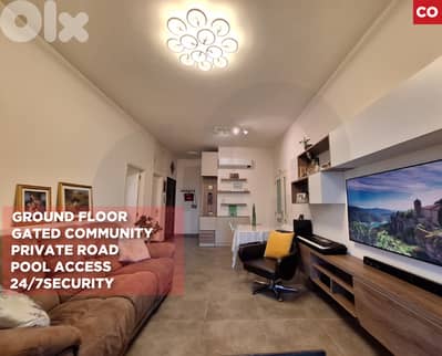 Ground floor/Gated community/Private road IN BOUAR ! REF#CO129675 !