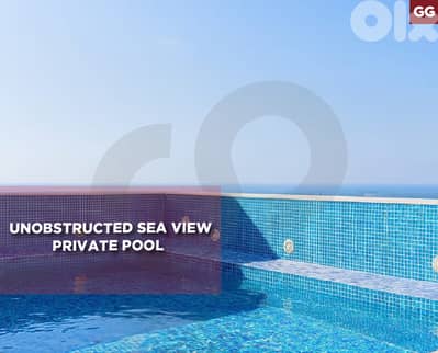 unobstructed sea view Private pool - Yarzeh  REF#GG129679