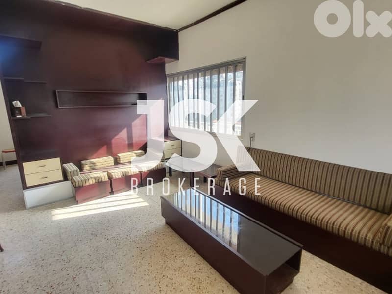 L19865 - Furnished Apartment With Terrace For Rent in Jounieh 0