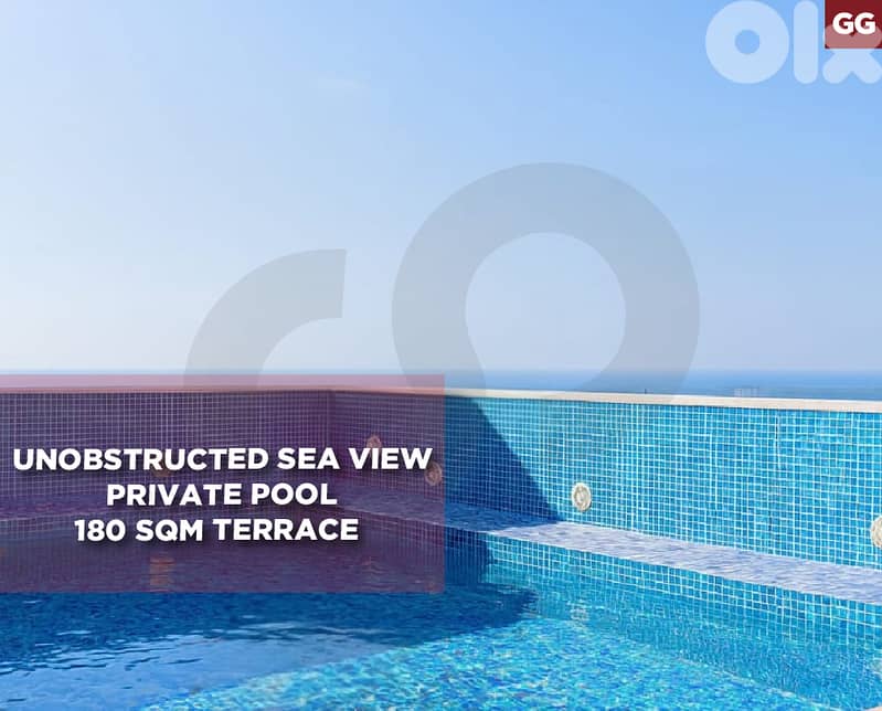 unobstructed sea view Private pool - Yarzeh  REF#GG129679 0