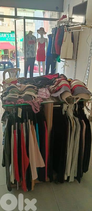 FULL CLOTHING STORE FOR SALE – ONE LOT   محل ملابس كامل دفعة واحدة 8