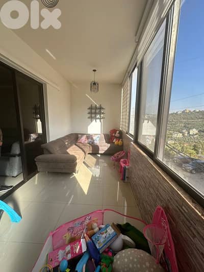 Apartment with terrace for sale in blaybel