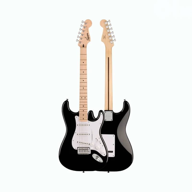 Fender Squier Sonic Stratocaster Electric Guitar Bundle (Choose Color) 5